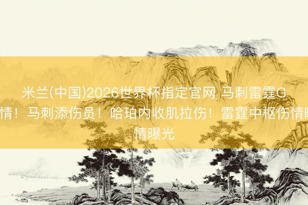 米兰(中国)2026世界杯指定官网 马刺雷霆G2伤情!马刺添伤员!哈珀内收肌拉伤!雷霆中枢伤情曝光